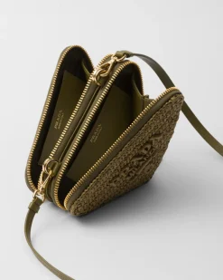 Mujer Prada PRADA SUMMER BAGS|MINIBOLSOS^Minipouch De Tejido Trenzado
