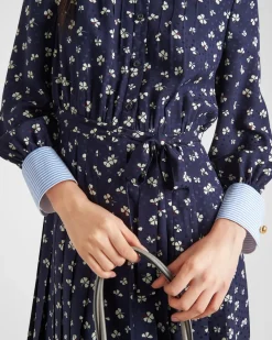 Mujer Prada VESTIDOS^Minivestido Con Estampado Jacquard