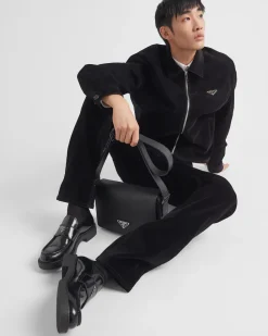 Hombre Prada MOCASINES^Mocasines Chocolate De Piel Cepillada