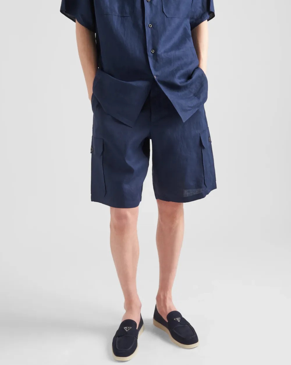 Hombre Prada MOCASINES^Mocasines De Ante