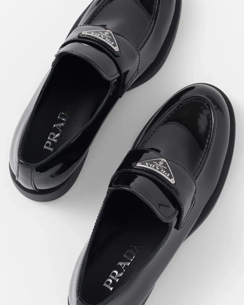Mujer Prada MOCASINES^Mocasines De Charol