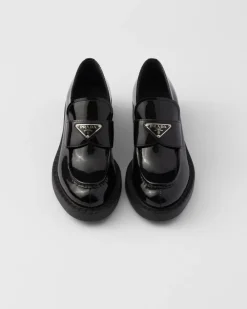 Mujer Prada MOCASINES^Mocasines De Charol Chocolate