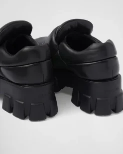 Mujer Prada MOCASINES^Mocasines De Napa Acolchada Suave