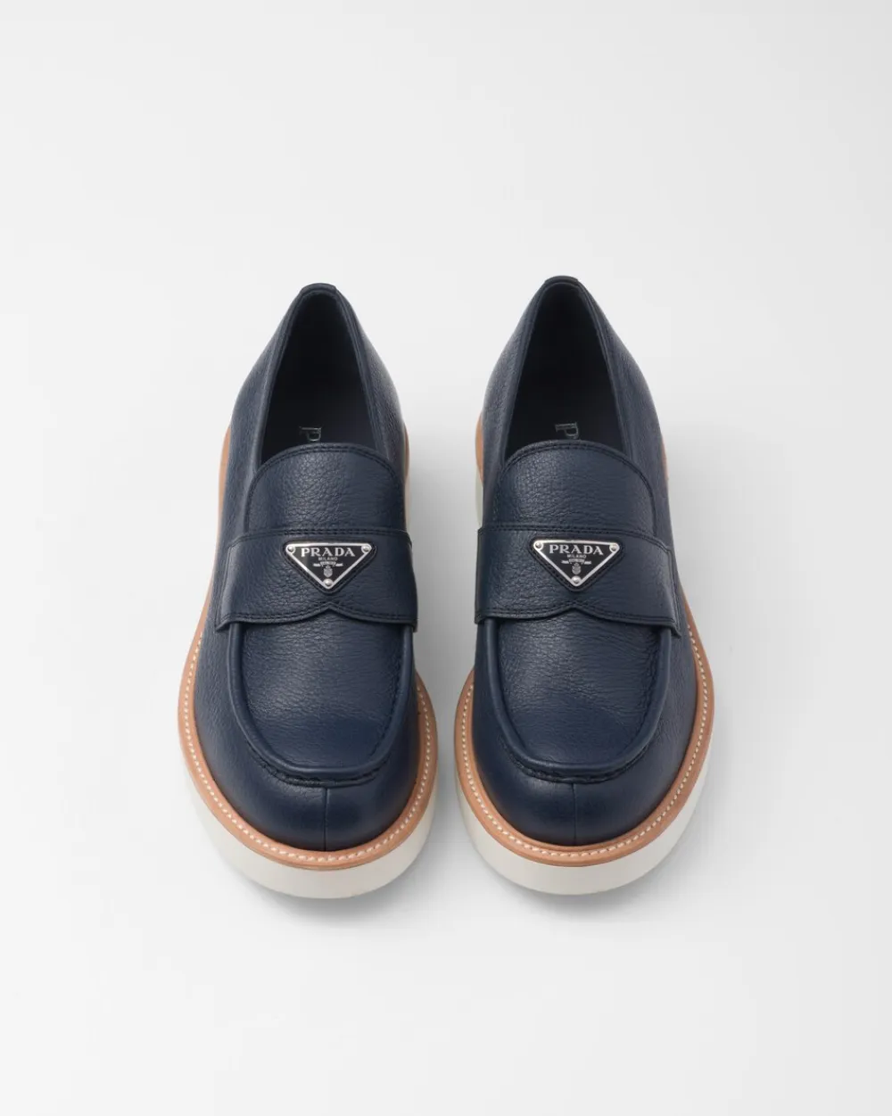 Hombre Prada MOCASINES^Mocasines De Piel