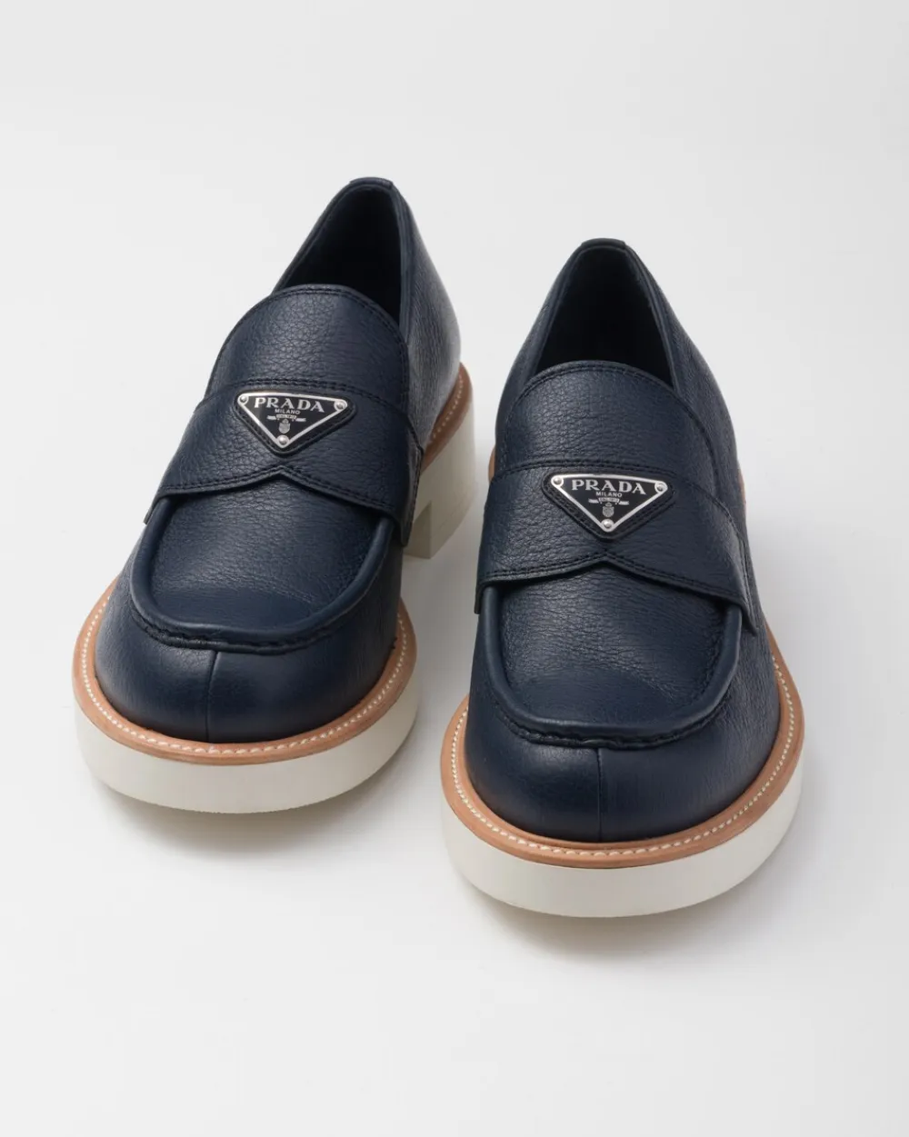 Hombre Prada MOCASINES^Mocasines De Piel