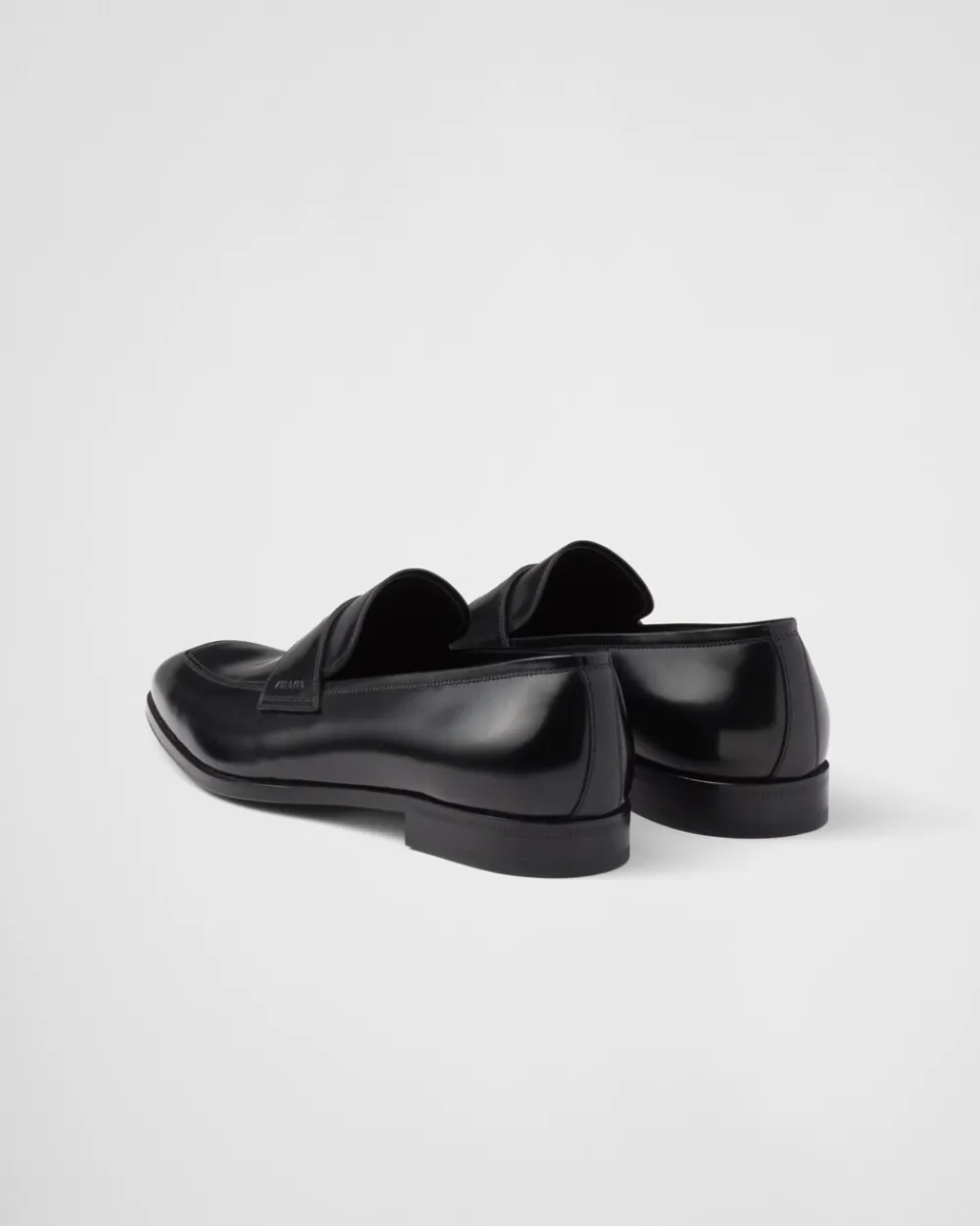 Hombre Prada MOCASINES^Mocasines De Piel Cepillada