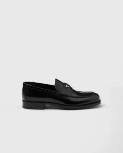 Hombre Prada MOCASINES^Mocasines De Piel Cepillada