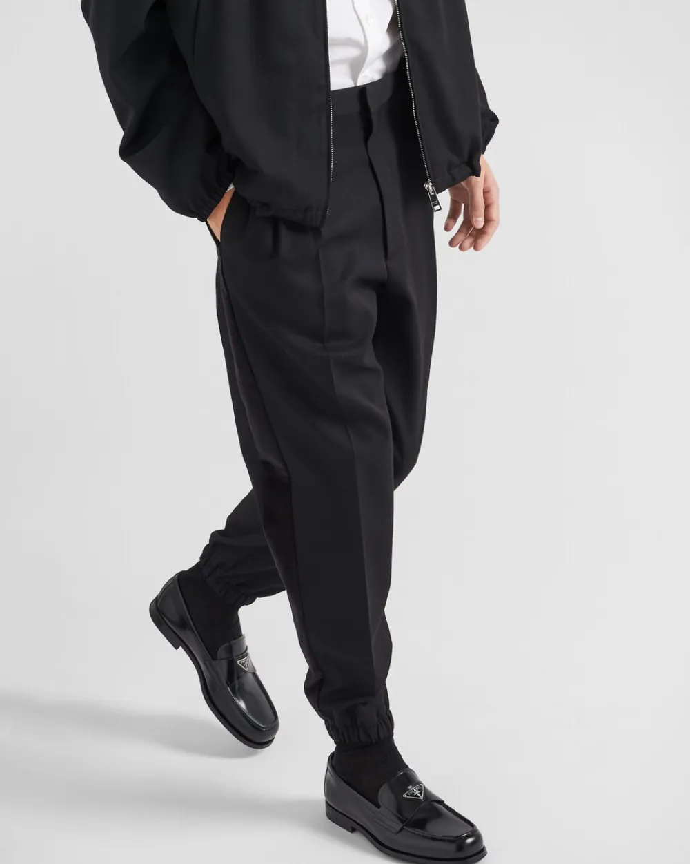 Hombre Prada MOCASINES^Mocasines De Piel Cepillada