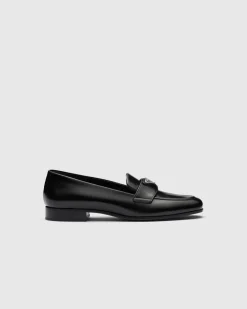 Mujer Prada MOCASINES^Mocasines De Piel Cepillada