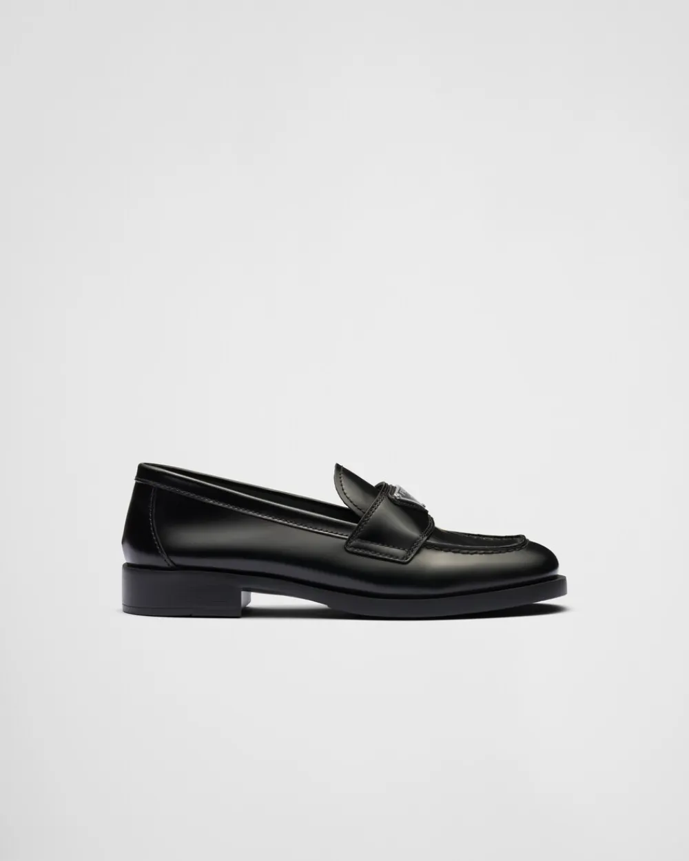 Mujer Prada MOCASINES^Mocasines De Piel Cepillada Sin Forro