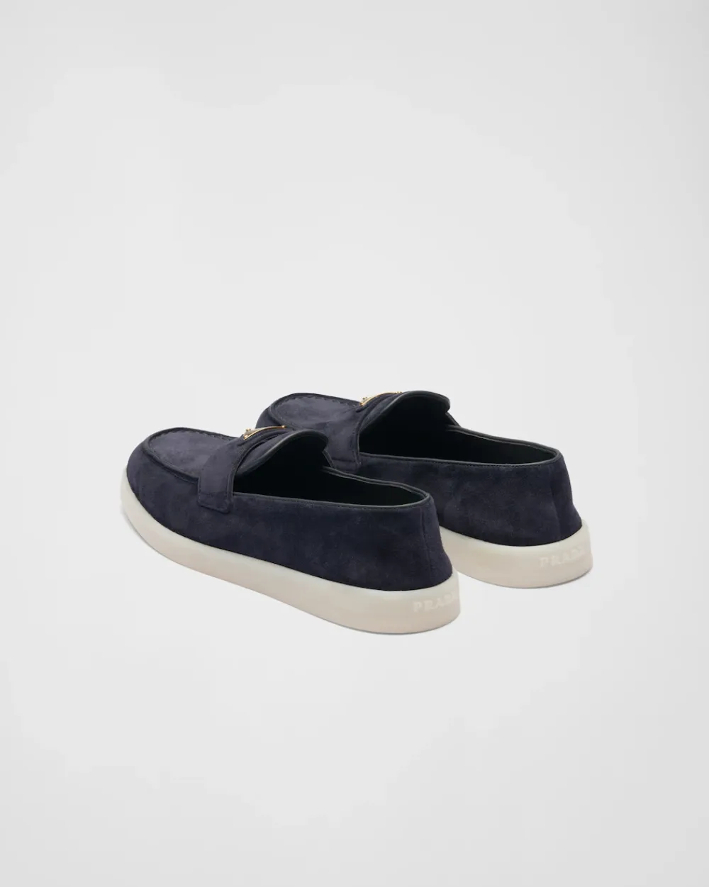 Mujer Prada MOCASINES^Mocasines De Piel De Ante