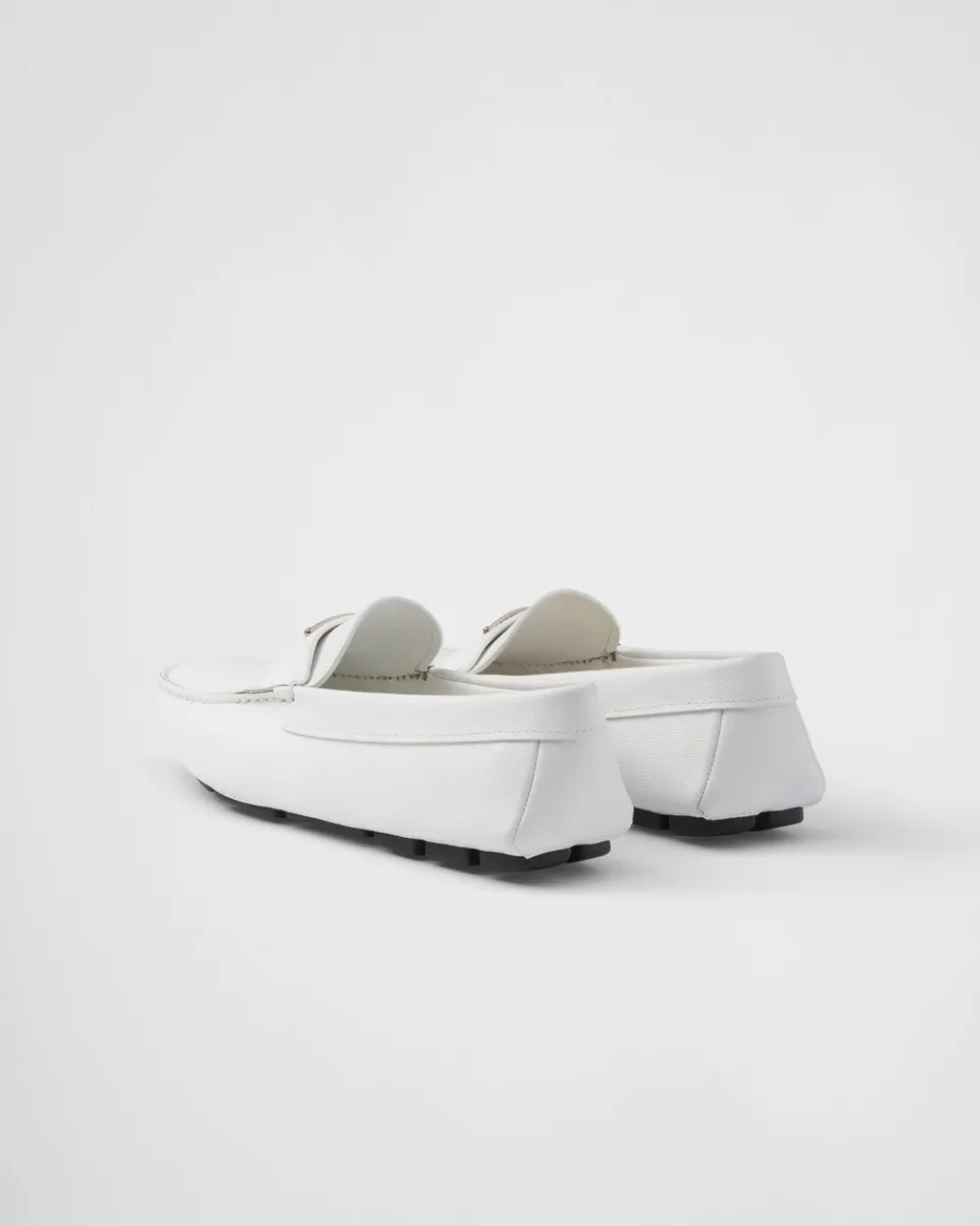 Hombre Prada MOCASINES^Mocasines De Piel Saffiano