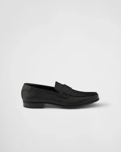 Hombre Prada MOCASINES^Mocasines De Piel Saffiano