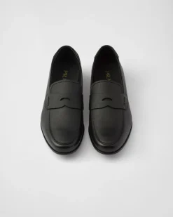 Hombre Prada MOCASINES^Mocasines De Piel Saffiano