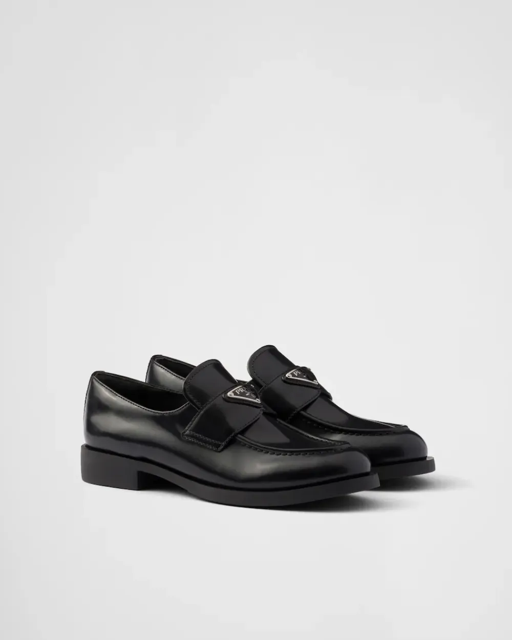 Mujer Prada MOCASINES^Mocasines En Piel Cepillada