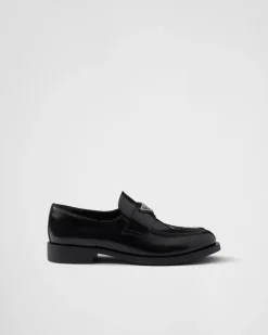 Mujer Prada MOCASINES^Mocasines En Piel Cepillada
