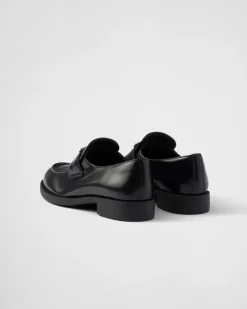 Mujer Prada MOCASINES^Mocasines En Piel Cepillada