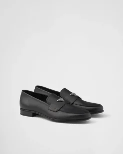 Hombre Prada MOCASINES^Mocasines En Piel Saffiano