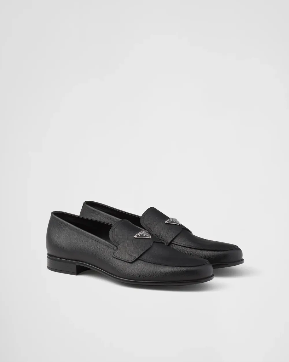 Hombre Prada MOCASINES^Mocasines En Piel Saffiano