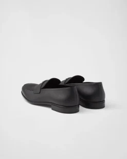 Hombre Prada MOCASINES^Mocasines En Piel Saffiano