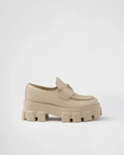 Mujer Prada MOCASINES^Mocasines Monolith De Piel Cepillada