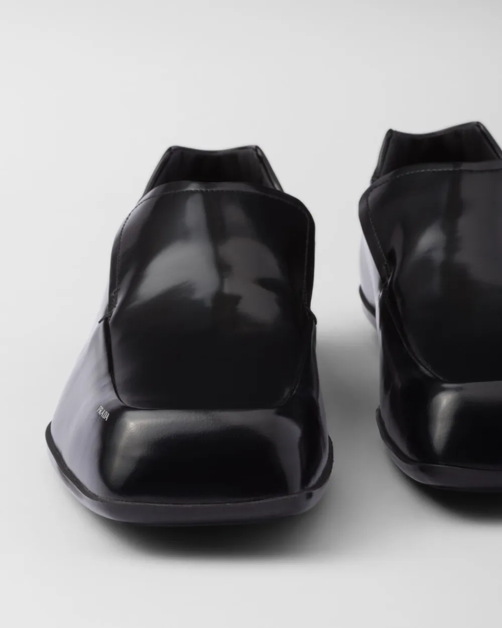 Hombre Prada MOCASINES^Mocasines Razor De Piel Cepillada