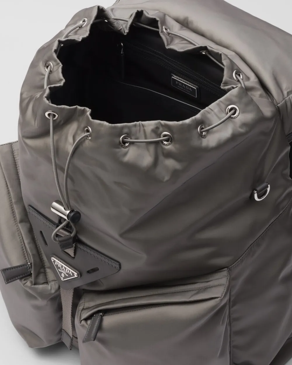Hombre Prada COLECCIÓN MASCULINA|MOCHILAS Y RIÑONERAS^Mochila De Piel Y Re-nylon