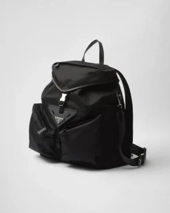 Hombre Prada COLECCIÓN MASCULINA|MOCHILAS Y RIÑONERAS^Mochila De Piel Y Re-nylon