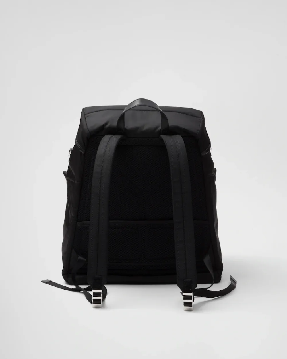 Hombre Prada COLECCIÓN MASCULINA|MOCHILAS Y RIÑONERAS^Mochila De Piel Y Re-nylon