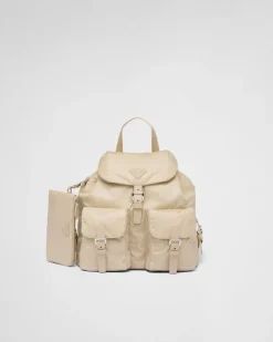 Mujer Prada COLECCIÓN FEMENINA|MOCHILAS Y RIÑONERAS^Mochila De Re-nylon Mediana
