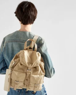 Mujer Prada COLECCIÓN FEMENINA|MOCHILAS Y RIÑONERAS^Mochila De Re-nylon Mediana
