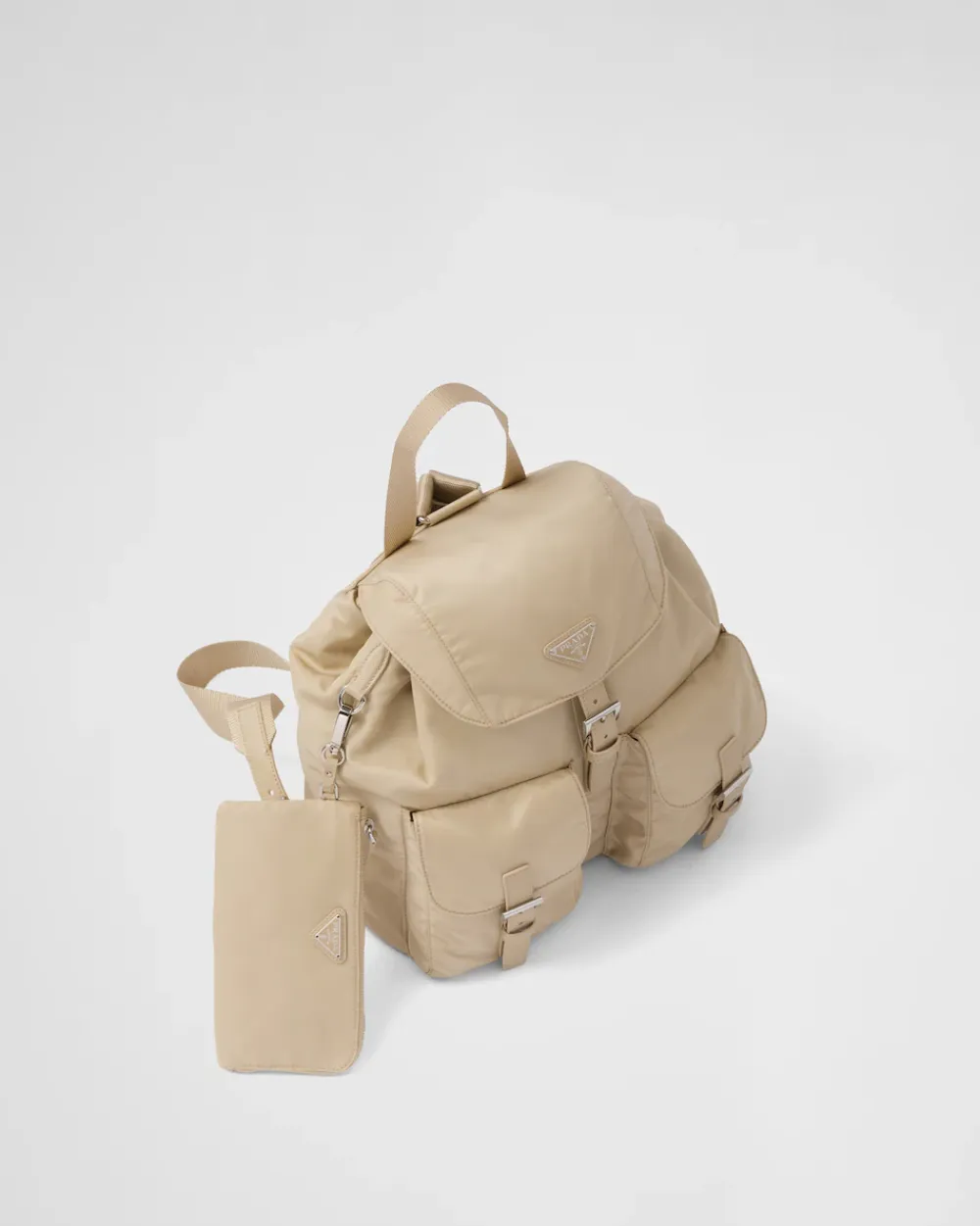 Mujer Prada COLECCIÓN FEMENINA|MOCHILAS Y RIÑONERAS^Mochila De Re-nylon Mediana