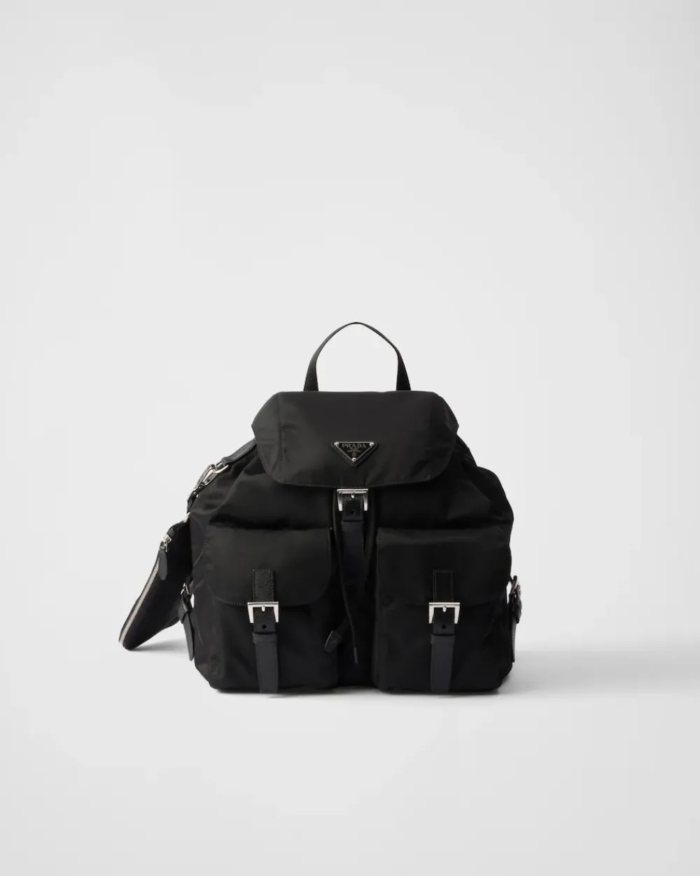 Mujer Prada MOCHILAS Y RIÑONERAS|MOCHILAS Y RIÑONERAS^Mochila De Re-nylon Mediana