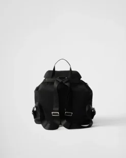 Mujer Prada MOCHILAS Y RIÑONERAS|MOCHILAS Y RIÑONERAS^Mochila De Re-nylon Mediana