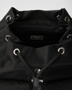 Mujer Prada MOCHILAS Y RIÑONERAS|MOCHILAS Y RIÑONERAS^Mochila De Re-nylon Mediana