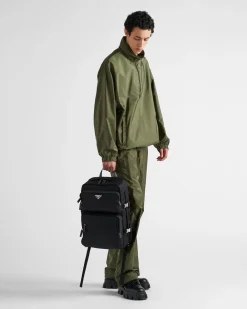 Mujer/Hombre Prada COLECCIÓN MASCULINA|MOCHILAS Y RIÑONERAS^Mochila De Re-nylon Y Piel Saffiano