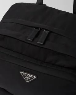 Mujer/Hombre Prada COLECCIÓN MASCULINA|MOCHILAS Y RIÑONERAS^Mochila De Re-nylon Y Piel Saffiano