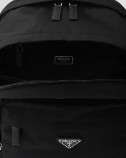 Mujer/Hombre Prada COLECCIÓN MASCULINA|MOCHILAS Y RIÑONERAS^Mochila De Re-nylon Y Piel Saffiano