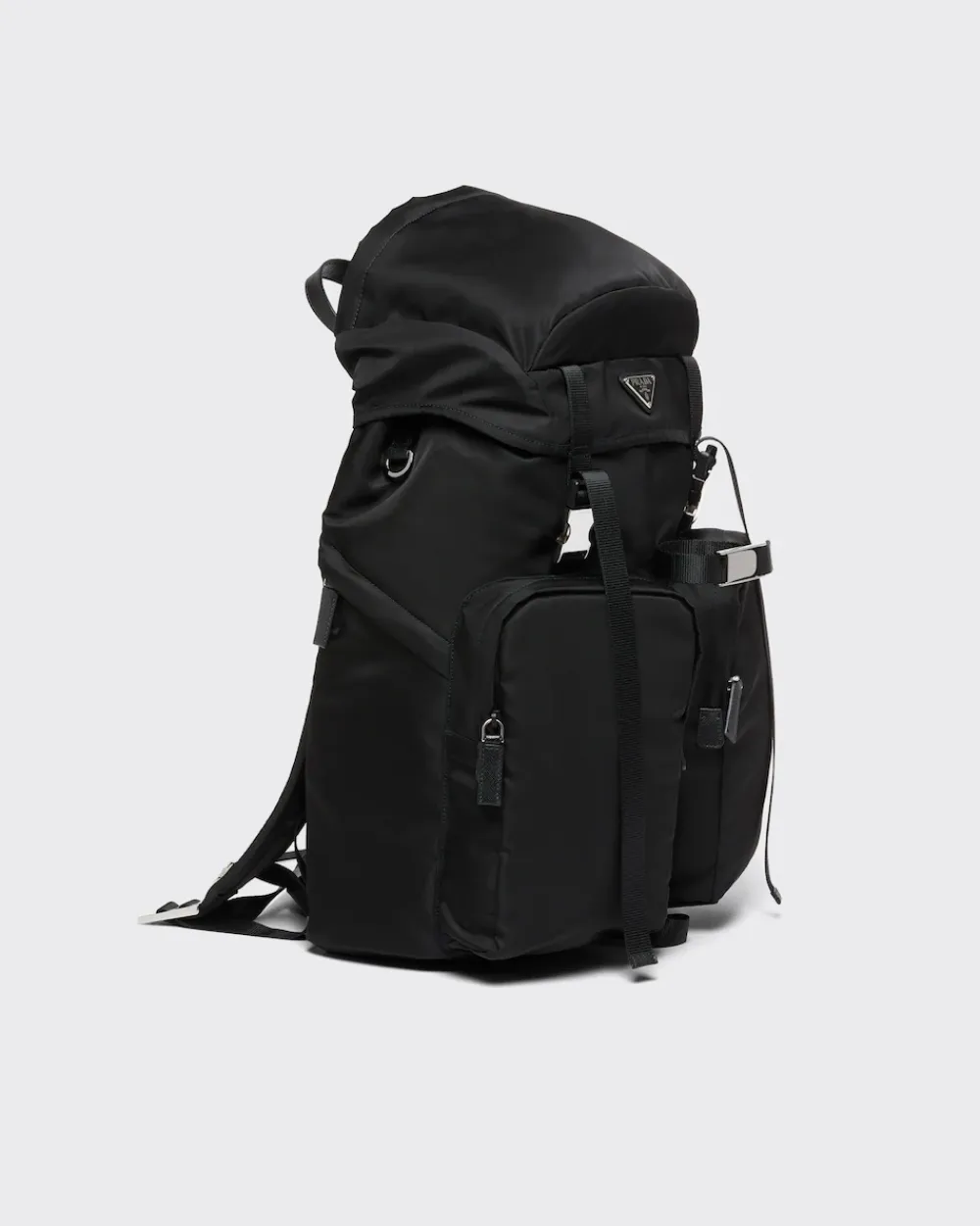 Hombre Prada COLECCIÓN MASCULINA|MOCHILAS Y RIÑONERAS^Mochila De Re-nylon Y Piel Saffiano
