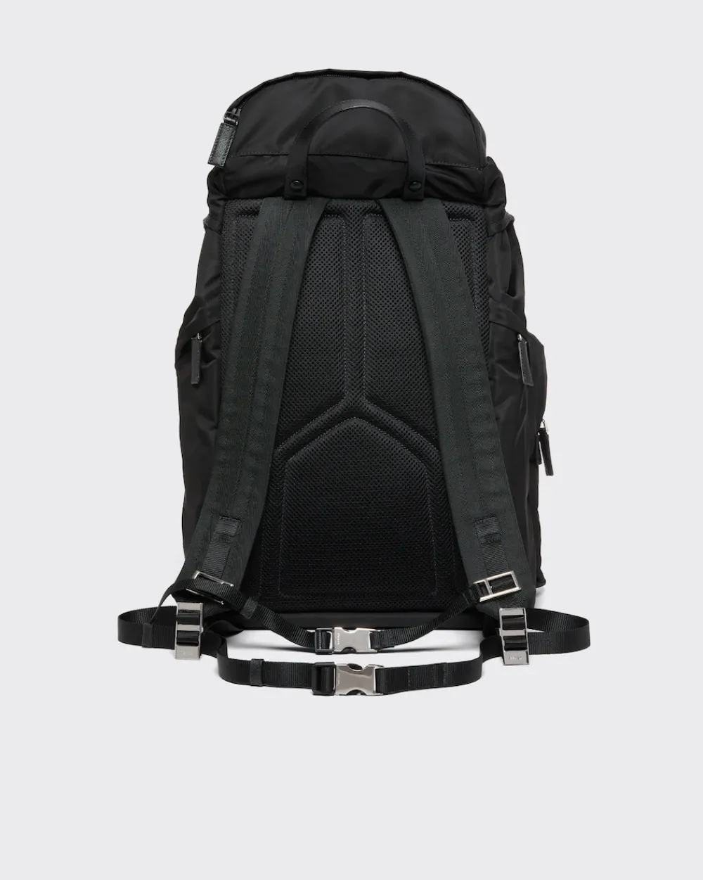 Hombre Prada COLECCIÓN MASCULINA|MOCHILAS Y RIÑONERAS^Mochila De Re-nylon Y Piel Saffiano