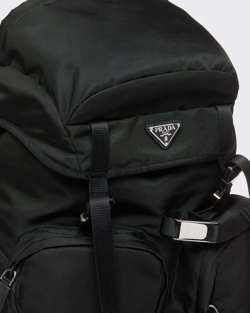 Hombre Prada COLECCIÓN MASCULINA|MOCHILAS Y RIÑONERAS^Mochila De Re-nylon Y Piel Saffiano