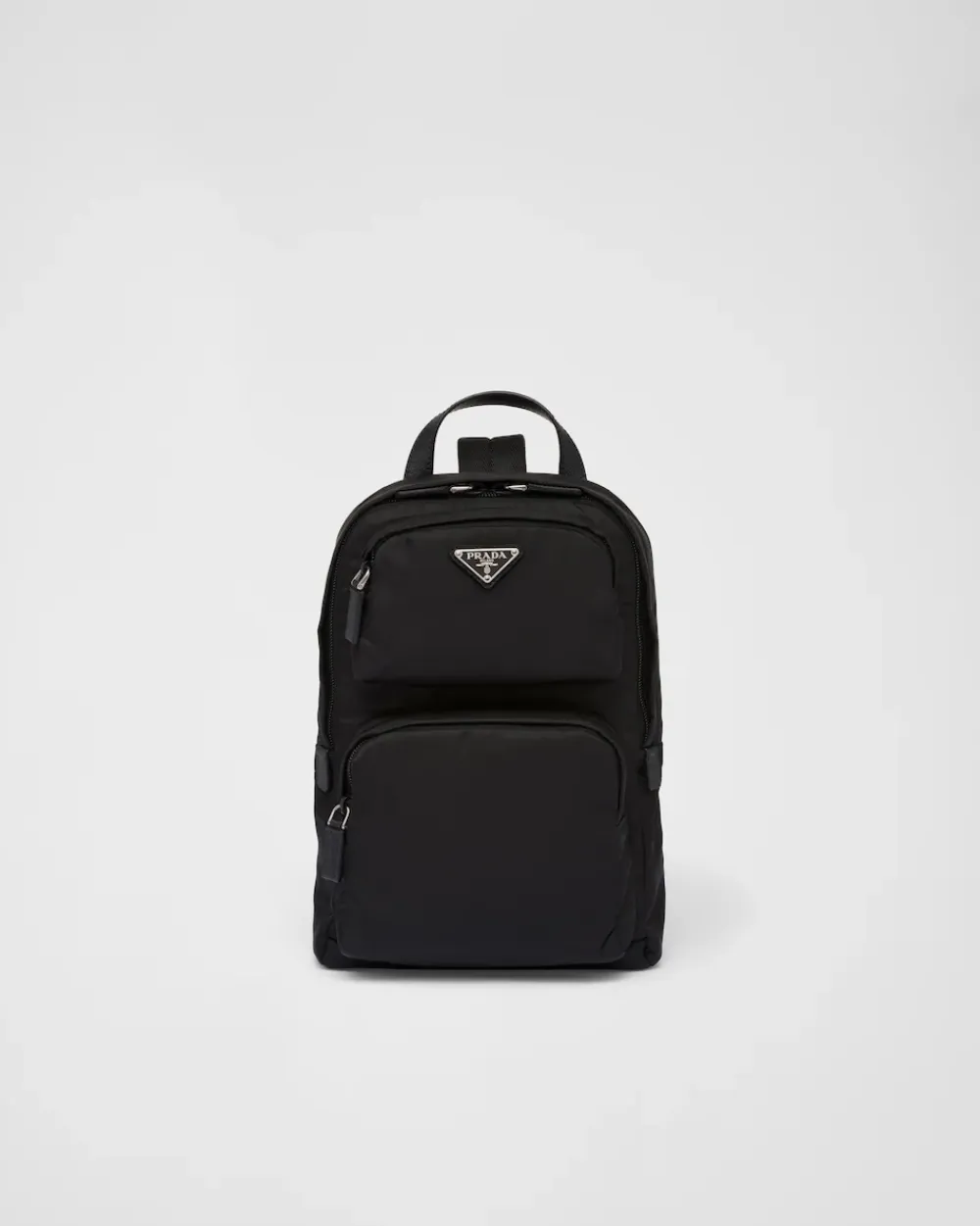 Hombre Prada COLECCIÓN MASCULINA|MOCHILAS Y RIÑONERAS^Mochila De Re-nylon Y Piel Saffiano
