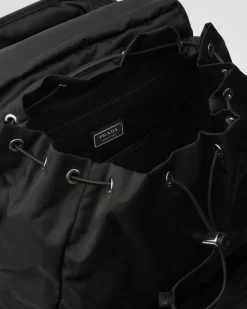 Mujer/Hombre Prada COLECCIÓN MASCULINA|MOCHILAS Y RIÑONERAS^Mochila De Re-nylon Y Piel Saffiano