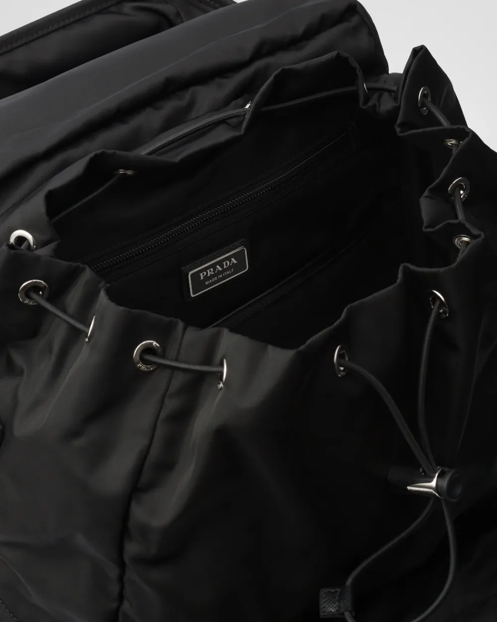 Mujer/Hombre Prada COLECCIÓN MASCULINA|MOCHILAS Y RIÑONERAS^Mochila De Re-nylon Y Piel Saffiano