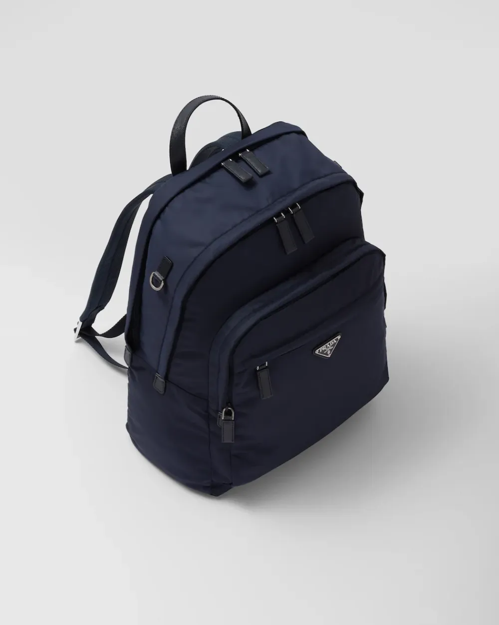 Hombre Prada COLECCIÓN MASCULINA|MOCHILAS Y RIÑONERAS^Mochila De Re-nylon Y Piel Saffiano