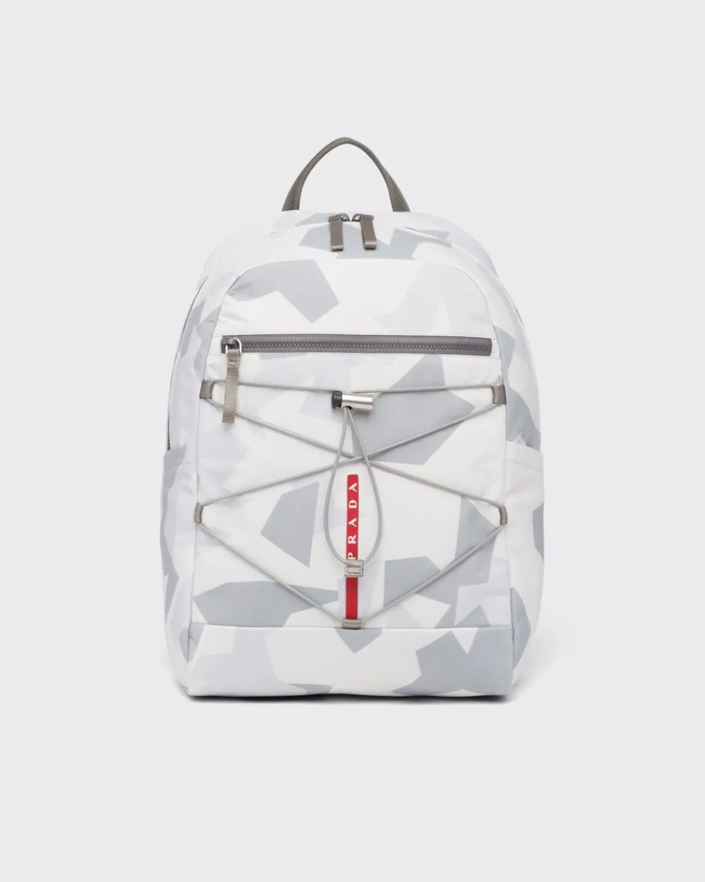 Hombre Prada BOLSOS Y ACCESORIOS^Mochila De Tejido Técnico Estampado