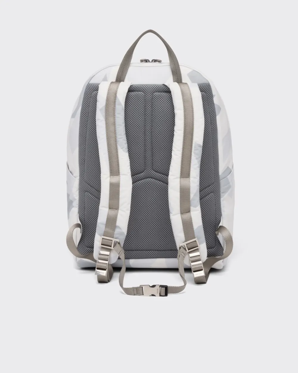 Hombre Prada BOLSOS Y ACCESORIOS^Mochila De Tejido Técnico Estampado