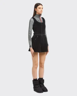 Mujer Prada ROPA^Mono Corto De Doble Forro Polar