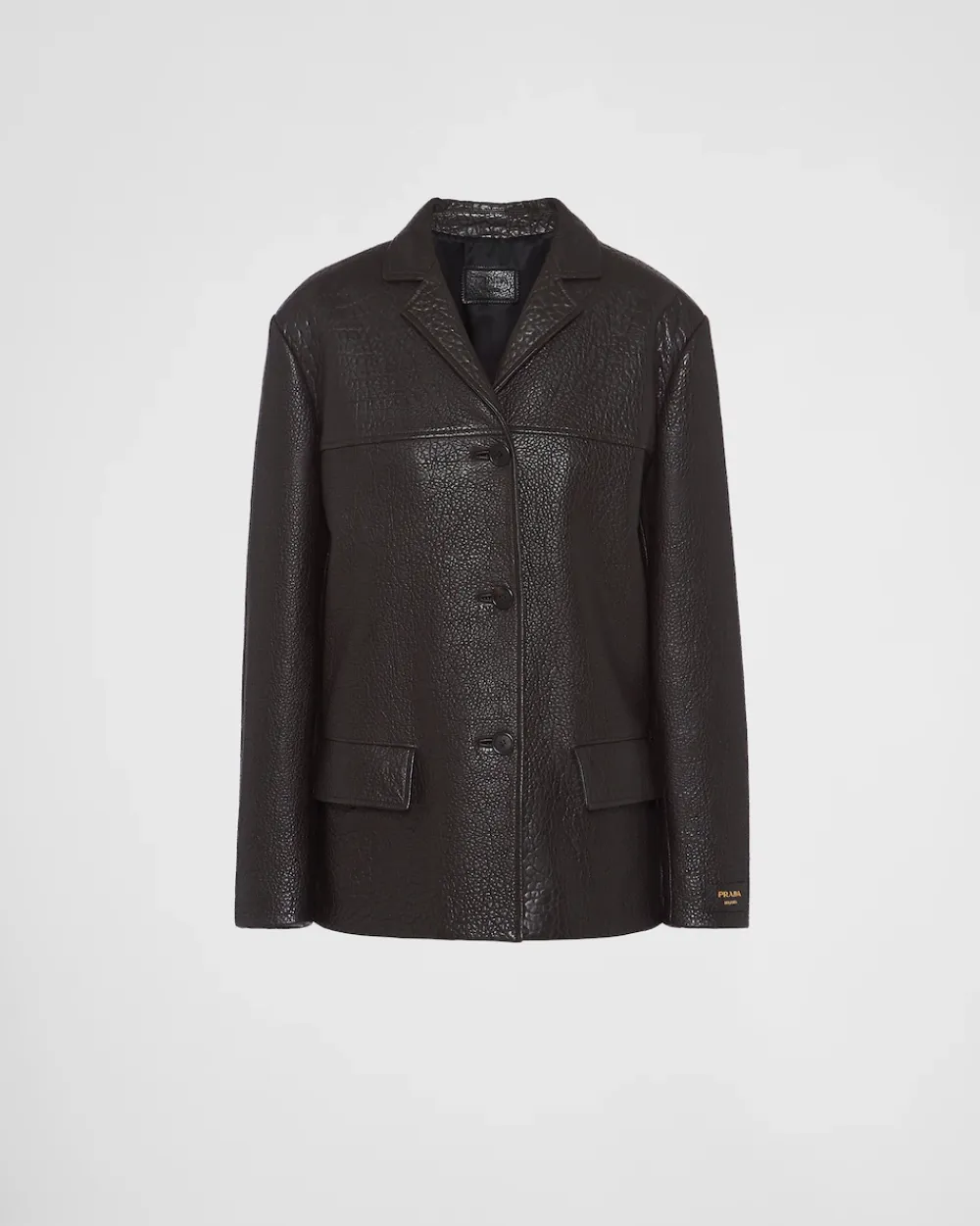 Mujer Prada ROPA DE PIEL^Nappa Leather Jacket