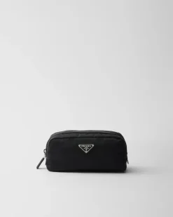 Hombre Prada BOLSAS Y ACCESORIOS DE VIAJE^Neceser De Re-nylon Y Piel Saffiano
